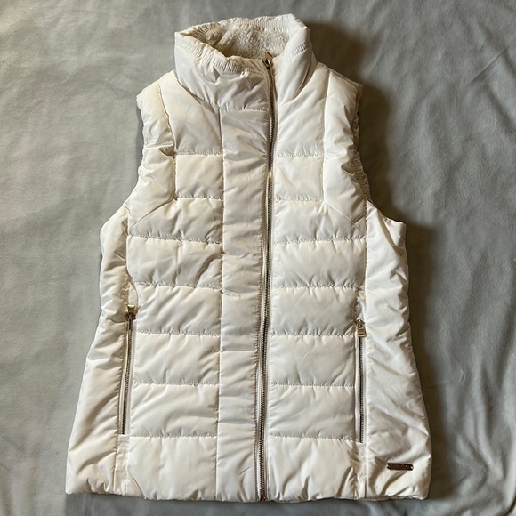 Calvin Klein Jackets & Blazers - Calvin Klein performance white vest size Small